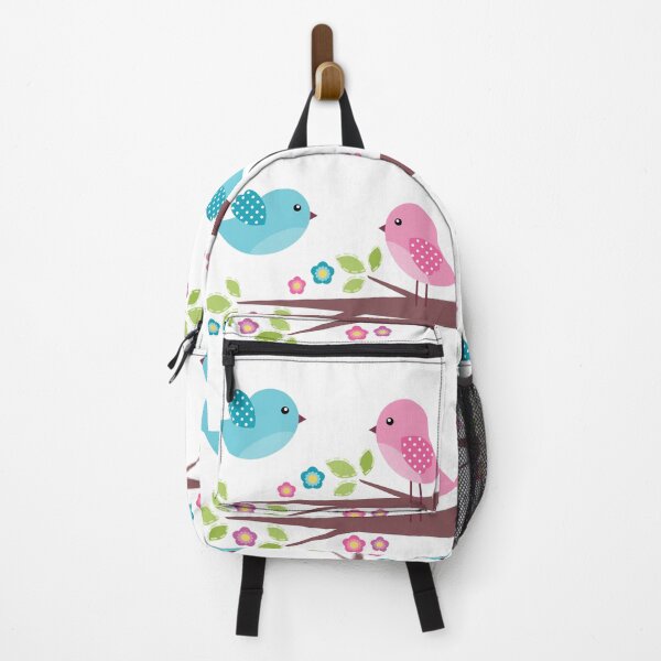 Item preview, Cute Pink and Blue Birds designed and sold by StudioShine.