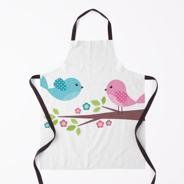 Item preview, Cute Pink and Blue Birds designed and sold by StudioShine.