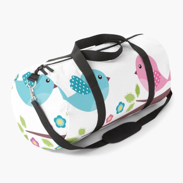 Item preview, Cute Pink and Blue Birds designed and sold by StudioShine.