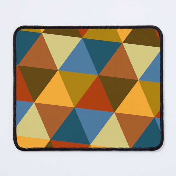 Item preview, 70s Retro Abstract Geometric Triangles designed and sold by ind3finite.