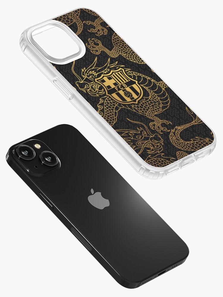 Barca Gold and Black dragons iPhone Case for Sale by farqaleitart