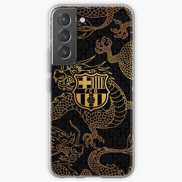 Barca Gold and Black dragons Samsung Galaxy Soft Case