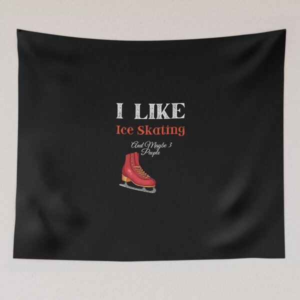 Item preview,   I Like Ice Skating And Maybe 3 People designed and sold by yassminishop.