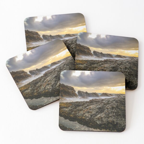 Item preview, Rock Pools at Sunrise designed and sold by Justin Mckinney.
