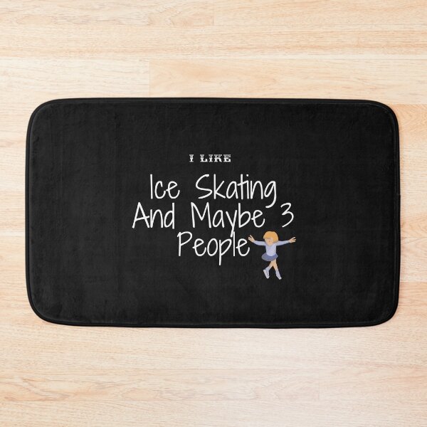 Item preview, I Like Ice Skating And Maybe 3 People designed and sold by yassminishop.