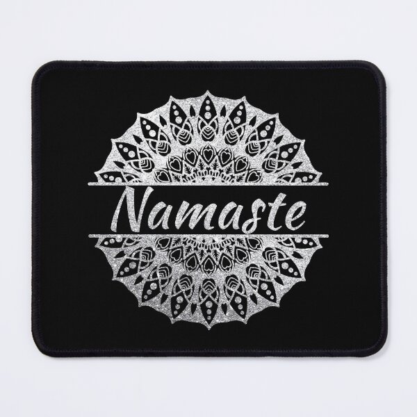 Item preview, Namaste Mandala in Silver designed and sold by OutcastBrain.