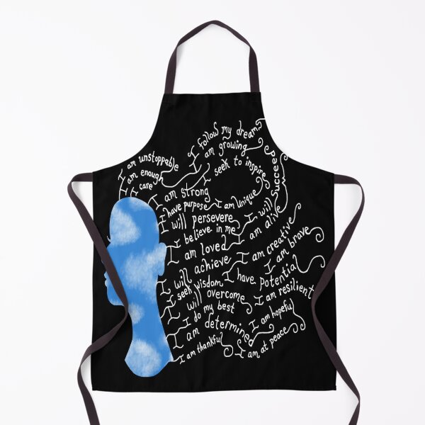 Item preview, Serene Sky Positive Affirmation Silhouette designed and sold by Deborah Camp.