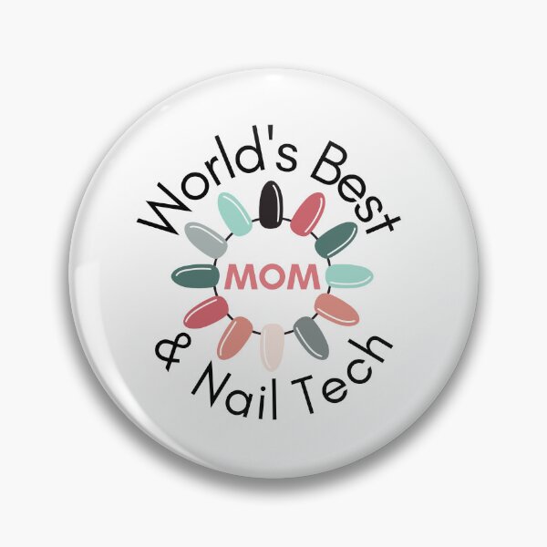 Item preview, World's Best Nail Tech mom designed and sold by 306Biz.