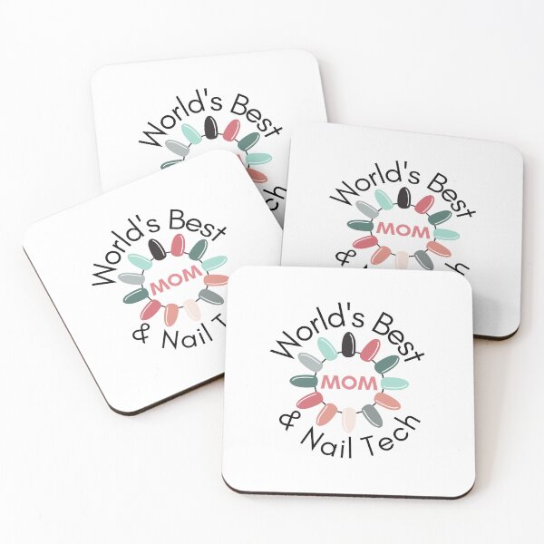 Item preview, World's Best Nail Tech mom designed and sold by 306Biz.
