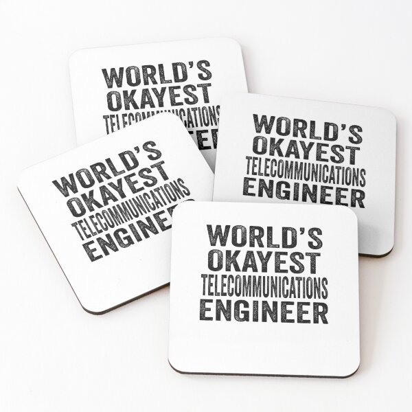 Item preview, World's okayest Telecommunications engineer Shirt, Funny Telecommunications engineer Dad Husband, Telecommunications engineer Birthday Christmas Gift idea, Distressed design designed and sold by xlnv.
