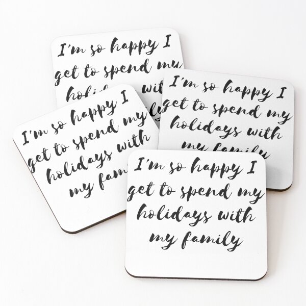Item preview, I'm so happy I get to spend my holidays with my family designed and sold by badretop.