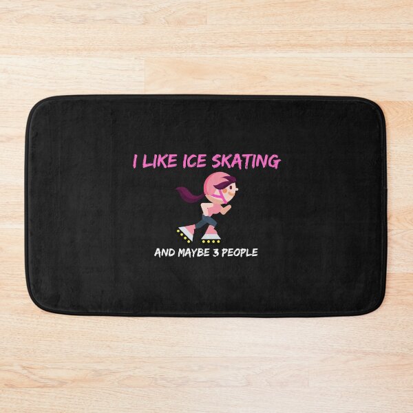 Item preview, I Like Ice Skating And Maybe 3 People designed and sold by yassminishop.