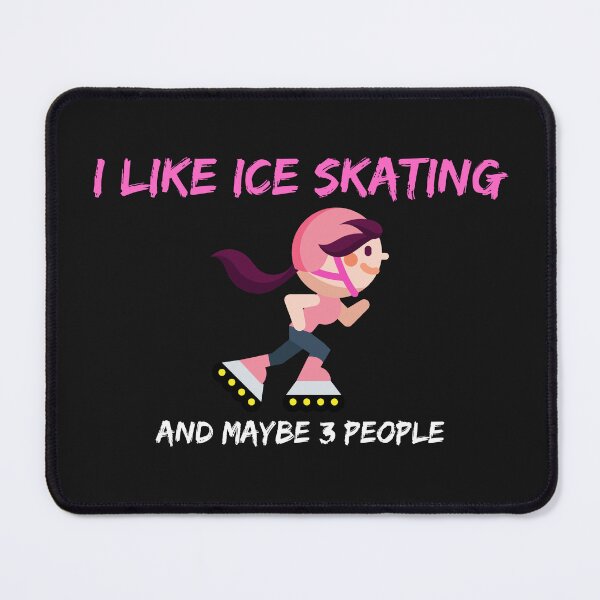 Item preview,  I Like Ice Skating And Maybe 3 People designed and sold by yassminishop.