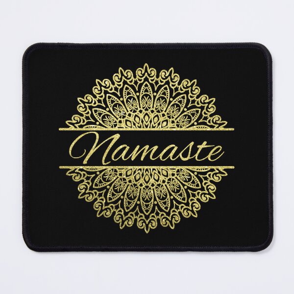 Item preview, Namaste, Mandala in Gold designed and sold by OutcastBrain.