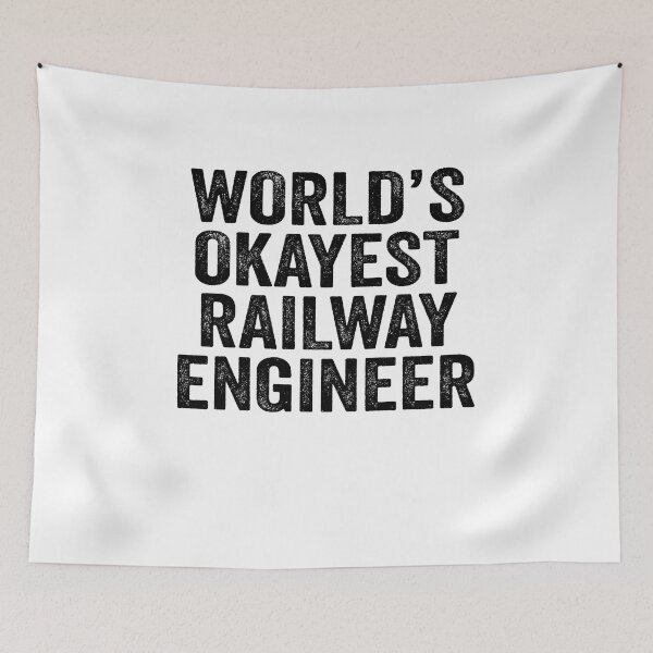 Item preview, World's okayest Software engineer Shirt, Funny Software engineer Dad Husband, Software engineer Birthday Christmas Gift idea, Distressed design designed and sold by xlnv.