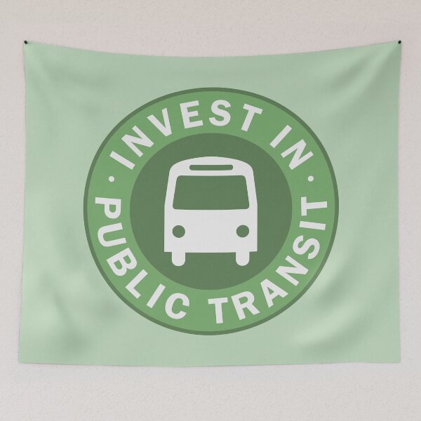 Item preview, Invest in Public Transit designed and sold by voltzandvoices.