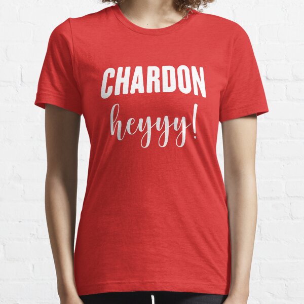 CHARDON offers heyyy Heather Maroon T-shirt Graphic