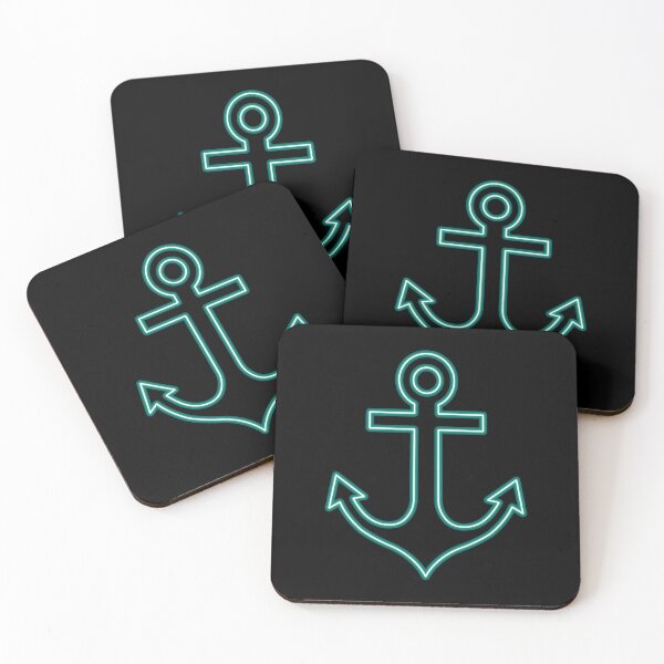 Item preview, ANCHOR Green Neon designed and sold by merrybutterfly.