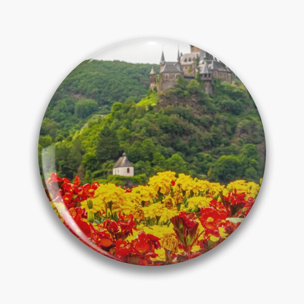 Item preview, Cochem Castle with Flowers designed and sold by StewieStrout.