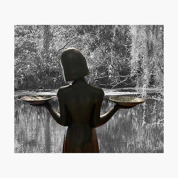 Item preview, Bird Girl Gazes Indifferently at the Lake designed and sold by MiddleJourney.