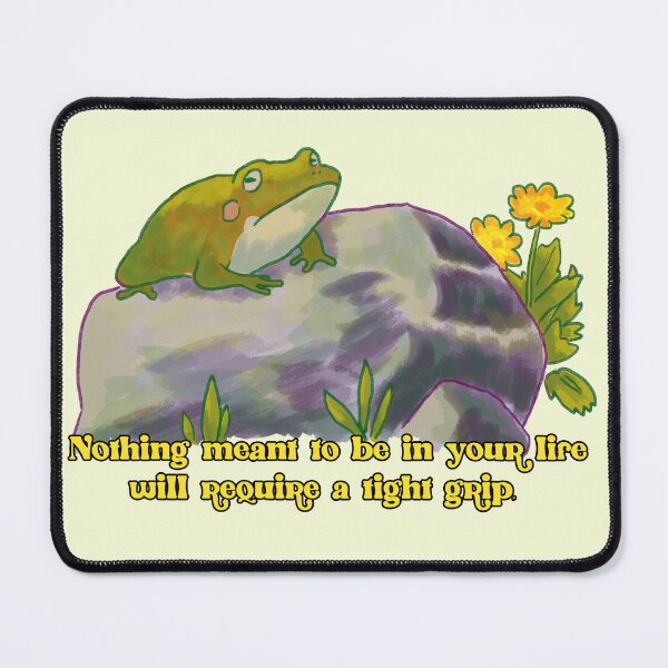 Item preview, mental health frog designed and sold by remerasnerdas.