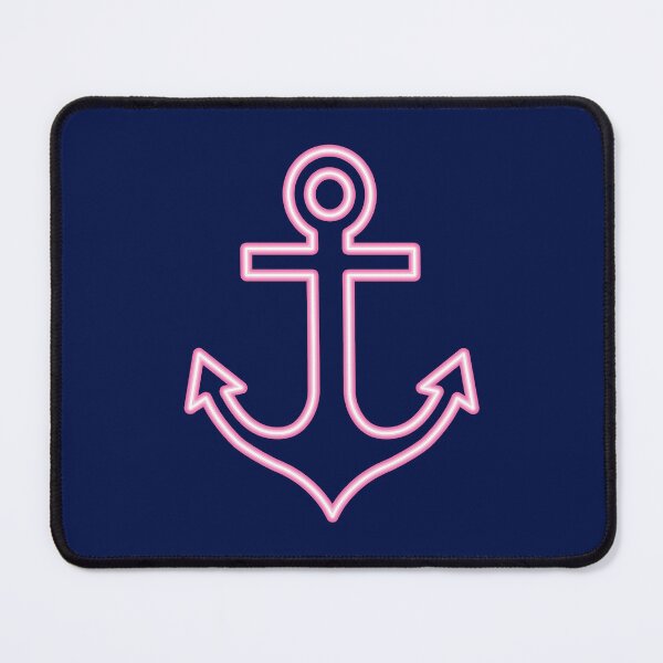 Item preview, Pink Anchor Neon designed and sold by merrybutterfly.
