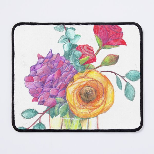 Item preview, Vase of Flowers designed and sold by ReneeDixonArt.