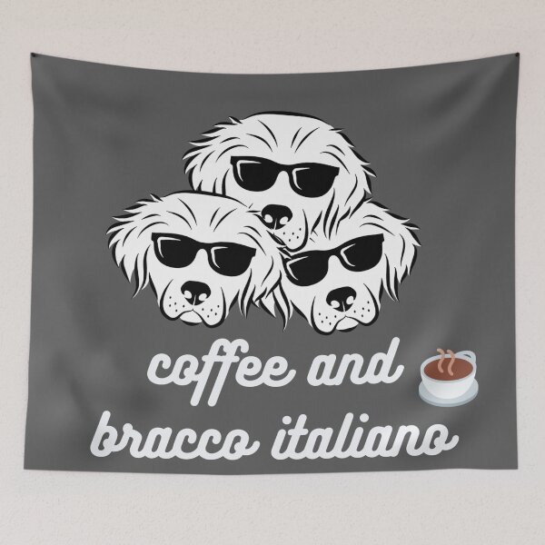 Item preview, coffee and bracco italiano designed and sold by Rozita Rozy.