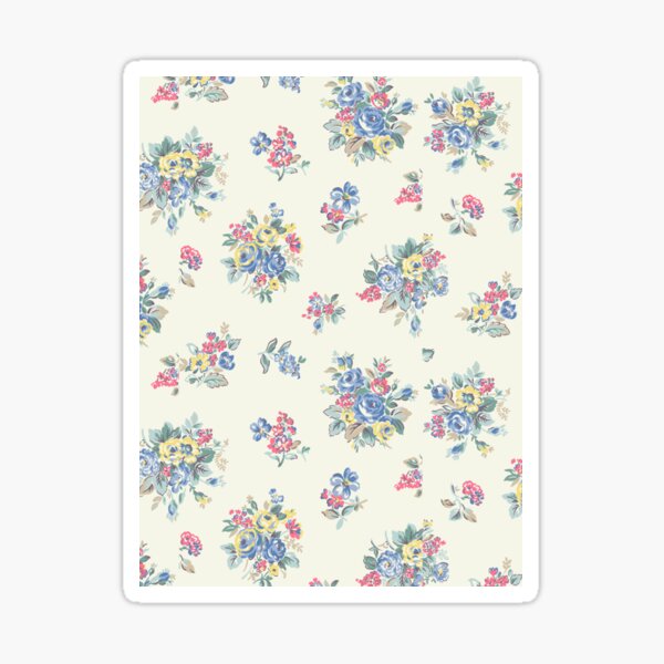 "Cath kidston design " Sticker by Janellicraftzs Redbubble