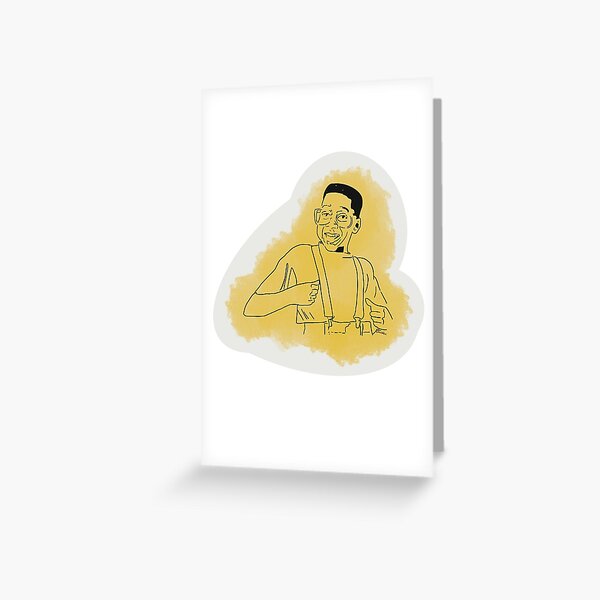 Steve Urkel Greeting Card