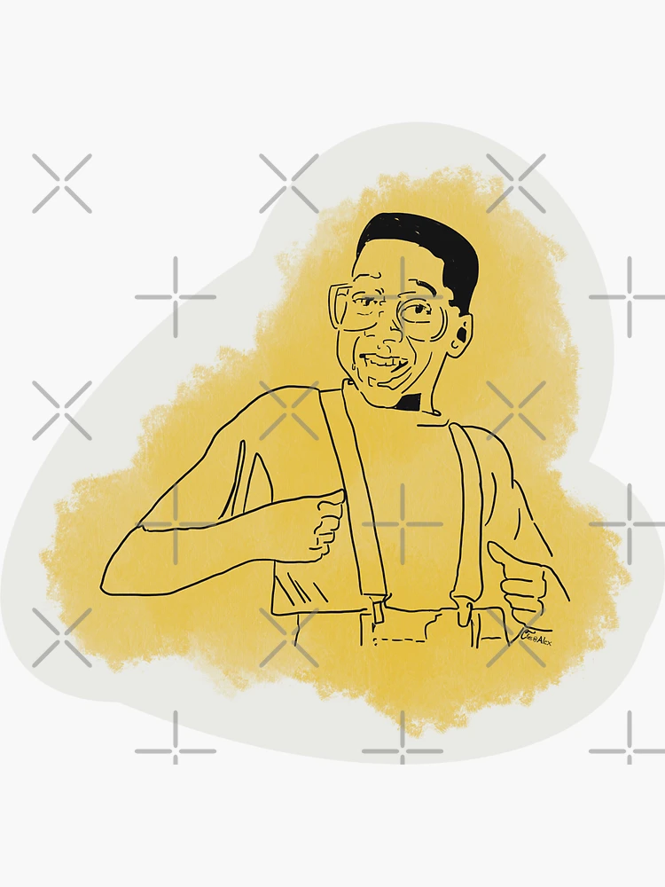 steve urkel stencil