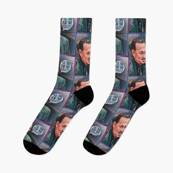 Item preview, Johnny Depp Yes You Read That Perfectly funny trial meme designed and sold by MunsyArt.