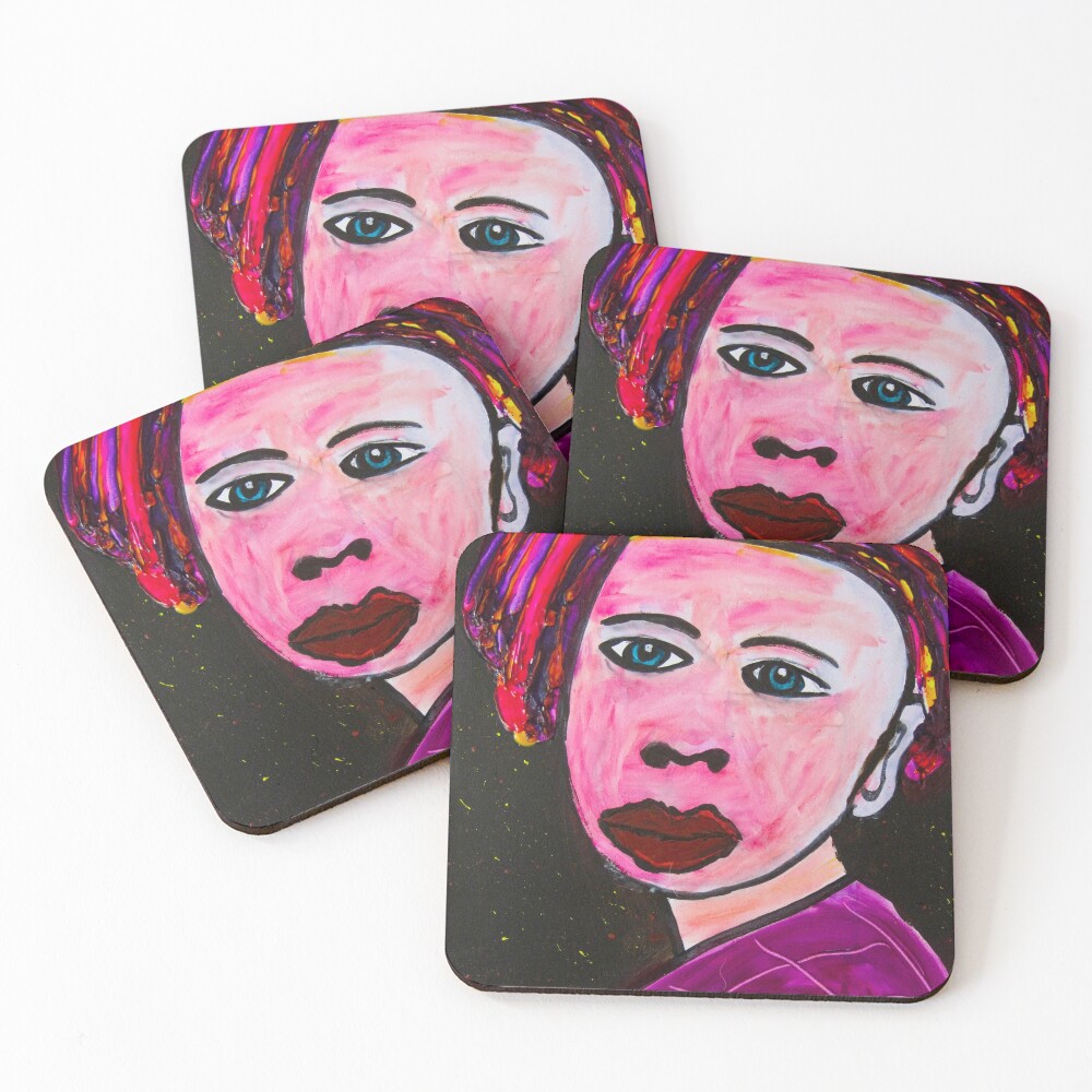 Item preview, Coasters (Set of 4) designed and sold by RandaRubyRed.