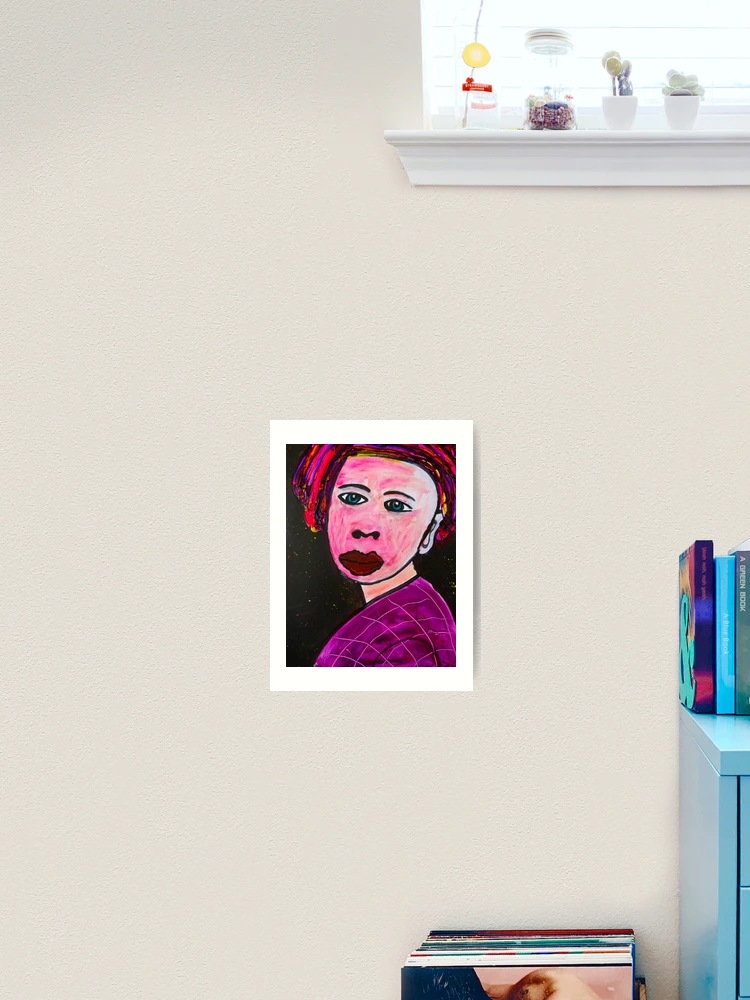 Thumbnail 2 of 3, Art Print, Cecelia designed and sold by RandaRubyRed.
