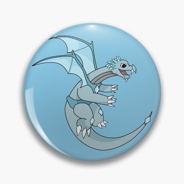 Item preview, Light Blue Dragon Design designed and sold by Official-VQL.
