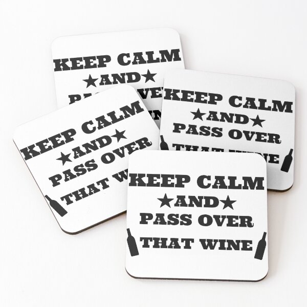 Item preview, keep calm and passover that wine designed and sold by madraso.