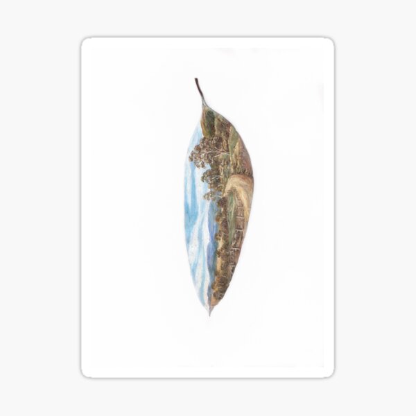 Item preview, Australian Landscape on Gumleaf designed and sold by jessies-jaded.