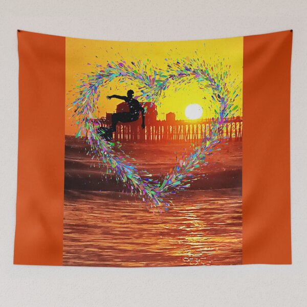 Item preview, LOVE OF SURFING OCEANSIDE CALIFORNIA designed and sold by Tammera.