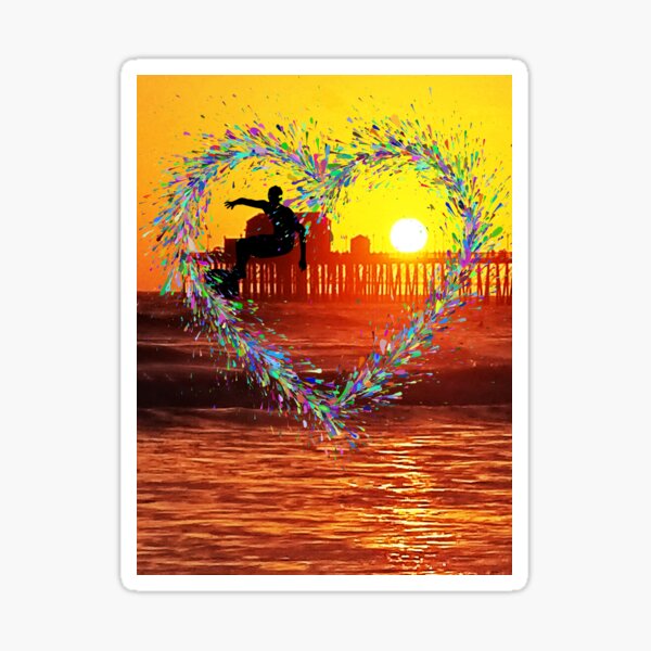 Item preview, LOVE OF SURFING OCEANSIDE CALIFORNIA designed and sold by Tammera.