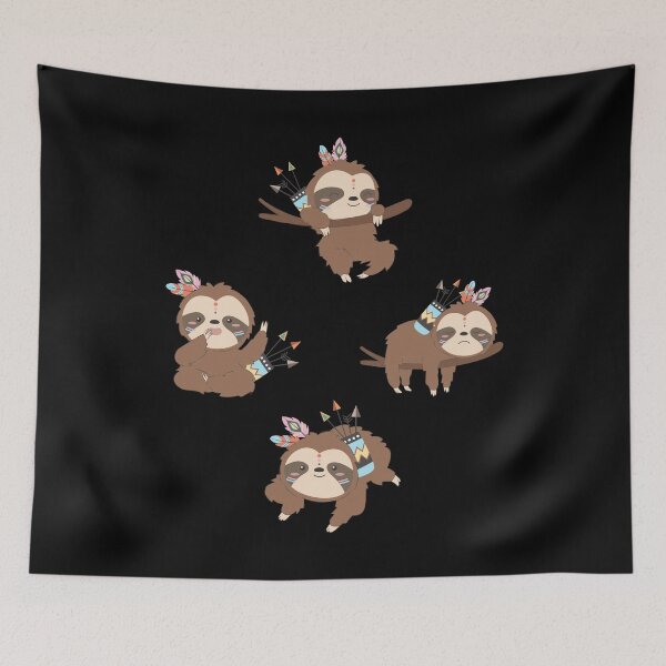 Item preview,  Sloth stack pack funny stack of sleeping little sloths designed and sold by Fislux.