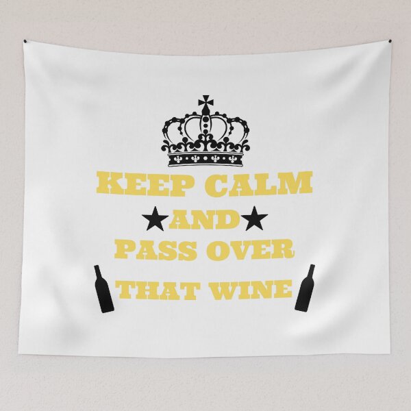 Item preview,  keep calm and passover that wine designed and sold by madraso.