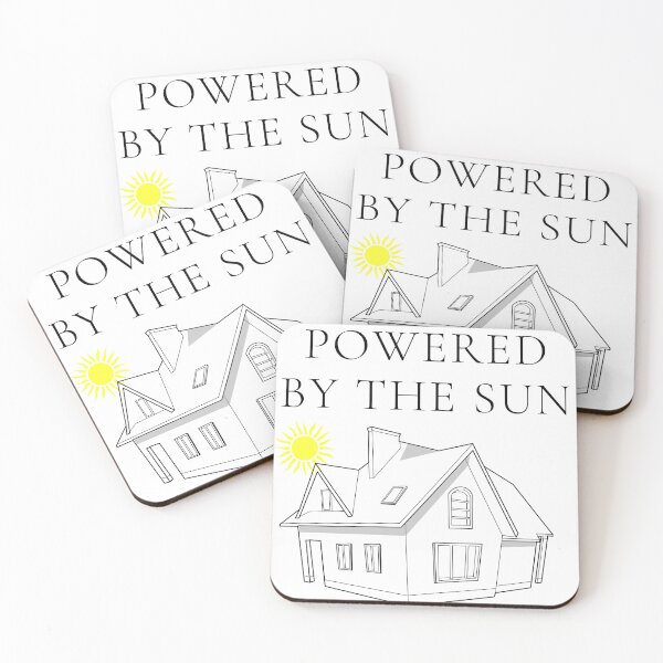 Item preview, Powered by the sun designed and sold by NakedspoonMedia.