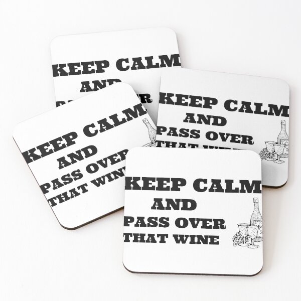 Item preview, keep calm and passover that wine designed and sold by madraso.