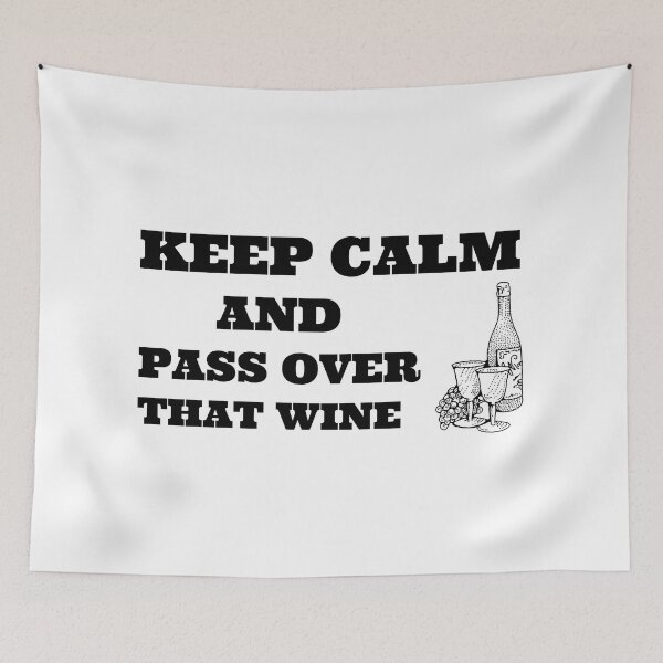 Item preview, keep calm and passover that wine designed and sold by madraso.