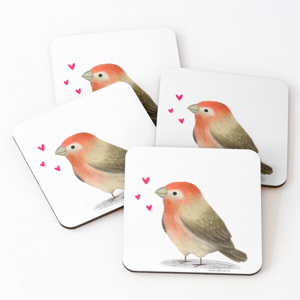 Item preview, House Finch Bird designed and sold by julianamotzko.