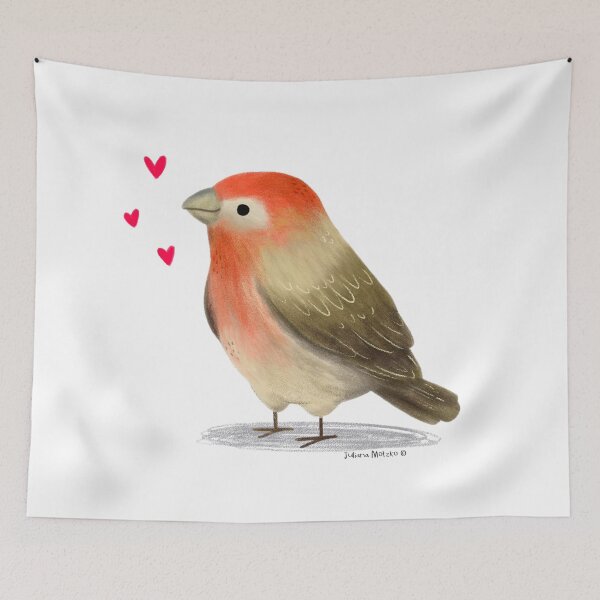 Item preview, House Finch Bird designed and sold by julianamotzko.