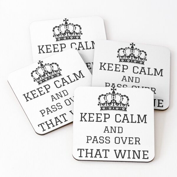 Item preview, Copy of keep calm and passover that wine designed and sold by madraso.