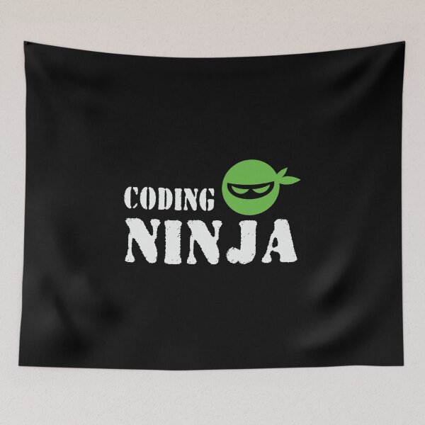 Aperçu de l'œuvre Développeur Web du programme Coding Ninja créée et vendue par simplife-art.