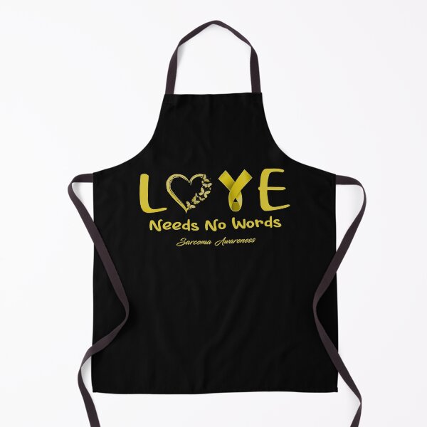 Item preview, Sarcoma Awareness - Love Needs No Words - Support Sarcoma Gifts designed and sold by Aaron309.