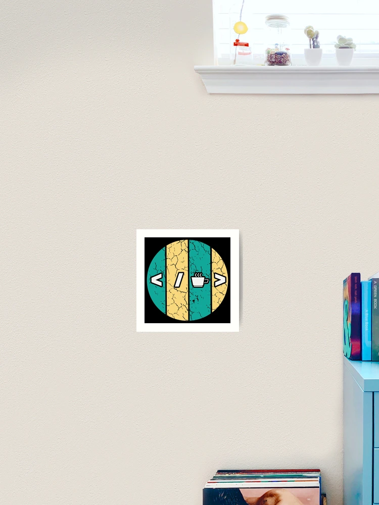 Thumbnail 2 of 3, Art Print, Web Developer Program HTML Coder designed and sold by simplife-art.